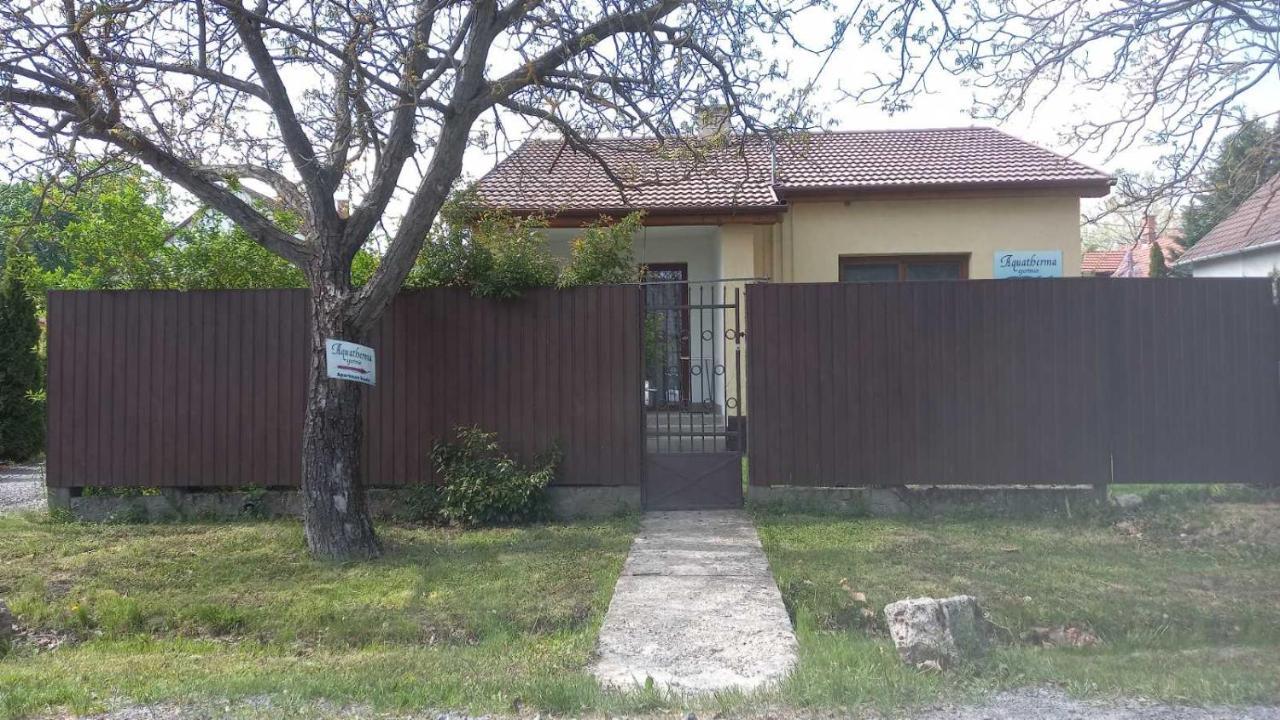 Aquatherma Apartman Sárospatak Exterior foto